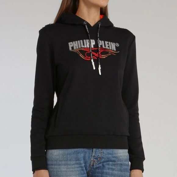 Phillip Plein Black Hoodie Men’s SweatSuit Jogger Set (Size Small) - Picture 2 of 15